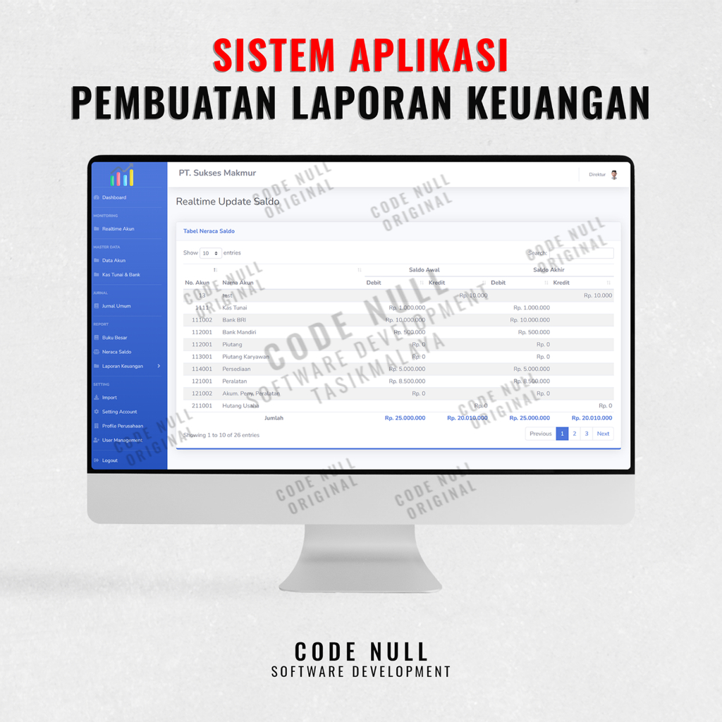 Aplikasi Laporan Keuangan