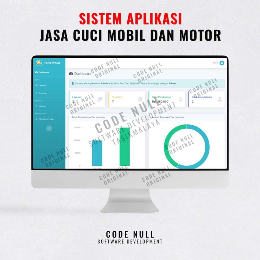 Sistem Aplikasi Jasa Cuci Mobil Dan Motor